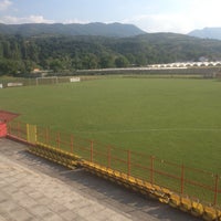 Photo taken at Stadion FK Makedonija GP by Nikic Balkan ☝. on 6/19/2015