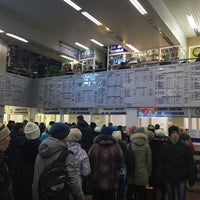 Photo taken at Автовокзал «Южный» by Polina S. on 12/30/2016