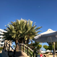 Photo taken at Mediterranean Beach Hotel by Alexander Z. on 5/13/2019