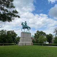 Photo taken at Nathanael Greene Statue by Lauren H. on 8/8/2020