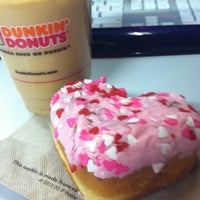 Photo taken at Dunkin&amp;#39; by Emily D. on 2/14/2013