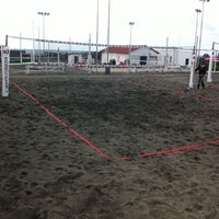 Photo taken at Beach Volley Academy by Emanuele R. on 11/3/2012