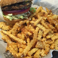 Photo taken at Jerry Built Homegrown Burgers by erich l. on 5/4/2015