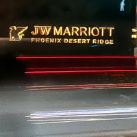 Photo taken at JW Marriott Phoenix Desert Ridge Resort &amp;amp; Spa by Jill D. on 2/10/2023