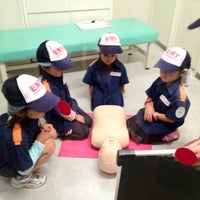 Photo taken at KidZania Johnson &amp; Johnson Hospital by shin76 on 10/20/2012