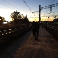 Photo taken at Ж/д станция Москва-Товарная-Курская by Дима М. on 10/9/2018