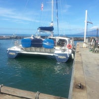 7/15/2014 tarihinde Kimberly O.ziyaretçi tarafından Trilogy Excursions, Lahaina Boat Harbor'de çekilen fotoğraf