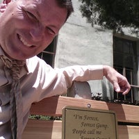 Photo taken at Forrest Gump Bench by James G. on 6/19/2014