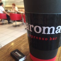 Photo taken at Aroma Espresso Bar by dee C. on 8/4/2015