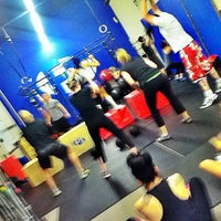 Photo taken at Fitness Town Burnaby by Owen C. on 2/10/2013