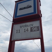 Photo taken at Spořilov (tram) by Mellivora C. on 8/2/2019