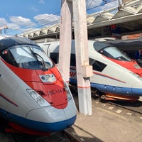 Photo taken at Поезд № 766 «Сапсан» Москва — Санкт-Петербург by Vladislav N. on 8/23/2019