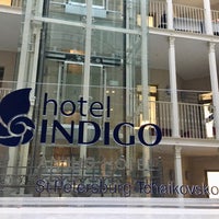 Photo taken at Hotel Indigo by Vladislav N. on 4/27/2018