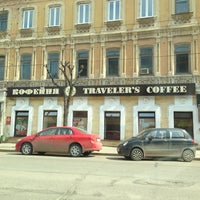Photo taken at Traveler&amp;#39;s Coffee by Илья Е. on 4/21/2013