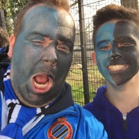 Photo taken at Supportersdorp Club Brugge by Nickelele on 3/22/2015