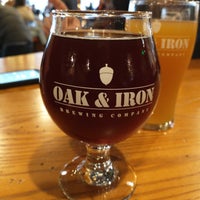 Photo taken at Oak &amp;amp; Iron Brewing Company by Tim on 4/7/2023