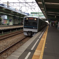 Photo taken at Odakyu Shonandai Station (OE09) by 鉄道&amp;amp;Disney推しの 湘. on 9/14/2016