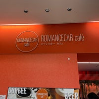 Photo taken at Romancecar Cafe by 鉄道&amp;Disney推しの 湘. on 2/18/2023