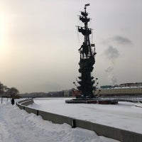 Photo taken at Krymskaya Embankment by Yuriy on 2/20/2021
