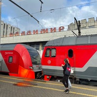 Photo taken at Vladimir Railway Station by Yuriy on 9/2/2021