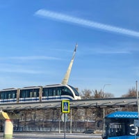 Photo taken at monorail Vystavochny Tsentr by Yuriy on 2/15/2022