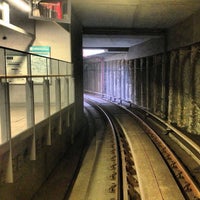 Photo taken at Woolwich Arsenal DLR Station by James G. on 2/27/2013