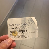 Photo taken at South Bank Cineplex by Jade R. on 4/23/2019