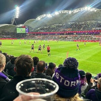 Photo taken at AAMI Park by Jade R. on 4/4/2024