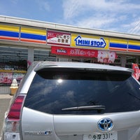 Photo taken at Ministop by こばやん c. on 7/22/2017