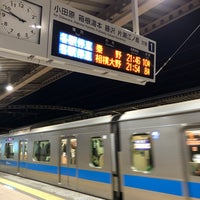 Photo taken at Chitose-Funabashi Station (OH12) by こばやん c. on 1/29/2023