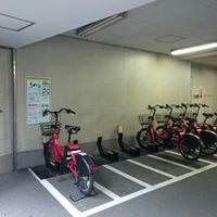 Photo taken at A2-06.TOKO CO., LTD Annex(Indoor Parking) - Tokyo Chiyoda City Bike Share by こばやん c. on 1/17/2016