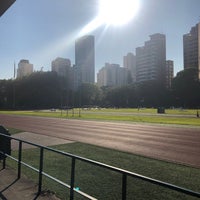 Photo taken at ECP - Pista de Atletismo by Ana F. on 12/12/2018