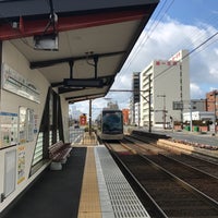 Photo taken at Shukuin Station by やな on 2/11/2017