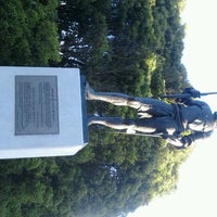Photo taken at Statue of King Carlos III by Jesse E. on 10/9/2012