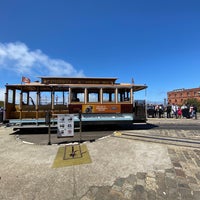 Photo taken at Powell-Hyde Cable Car Stop North Point by Yasser M. on 7/17/2022
