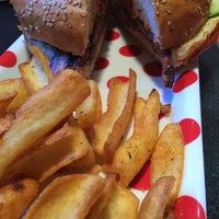 Photo taken at Burgerland by Agnes H. on 2/15/2015