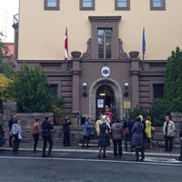 Photo taken at Embassy of Latvia by Andrejs S. on 10/4/2014