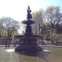 Photo taken at Bethesda Fountain by John S. on 4/26/2013