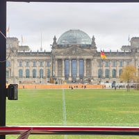 Photo taken at Platz der Republik by Jim K. on 11/25/2023