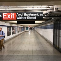 Photo taken at MTA Subway - Canal St (A/C/E) by Emre Berge E. on 7/25/2017