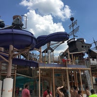 Photo taken at Hurricane Harbor Water Park by Kelly C. on 8/6/2016