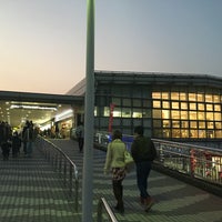 Photo taken at Bampaku-kinen-koen Station by Youki S. on 12/26/2015