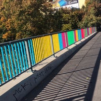 Photo taken at Friedenauer Brücke by Filip N. on 10/13/2018