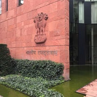 Photo taken at Botschaft der Republik Indien by Filip N. on 9/1/2019