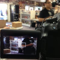 Photo taken at Empire&#39;s Comics Vault &amp; Hot Sauce by Brian C. on 5/4/2013