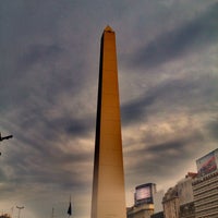 Photo taken at Obelisco - Plaza de la República by Leandro P. on 6/1/2013