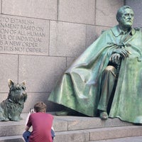 Photo taken at Franklin Delano Roosevelt Memorial by Fateme N. on 7/23/2023
