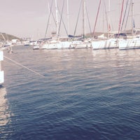 Photo taken at Teos Marina by Cebrail A. on 8/9/2015