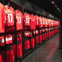 Photo taken at Liverpool FC Official Club Store by Julia D. on 11/22/2015