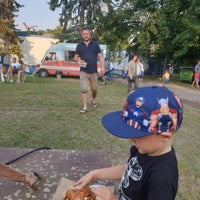 Photo taken at Letní Letná / Mezinárodní festival nového cirkusu a divadla by Radka F. on 8/25/2019